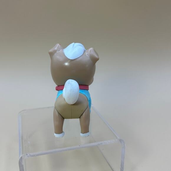 Disney Junior Puppy Dog Pals Mini Figure Keia Blue Sweater Orange Collar 2 1/2" - Picture 6 of 7